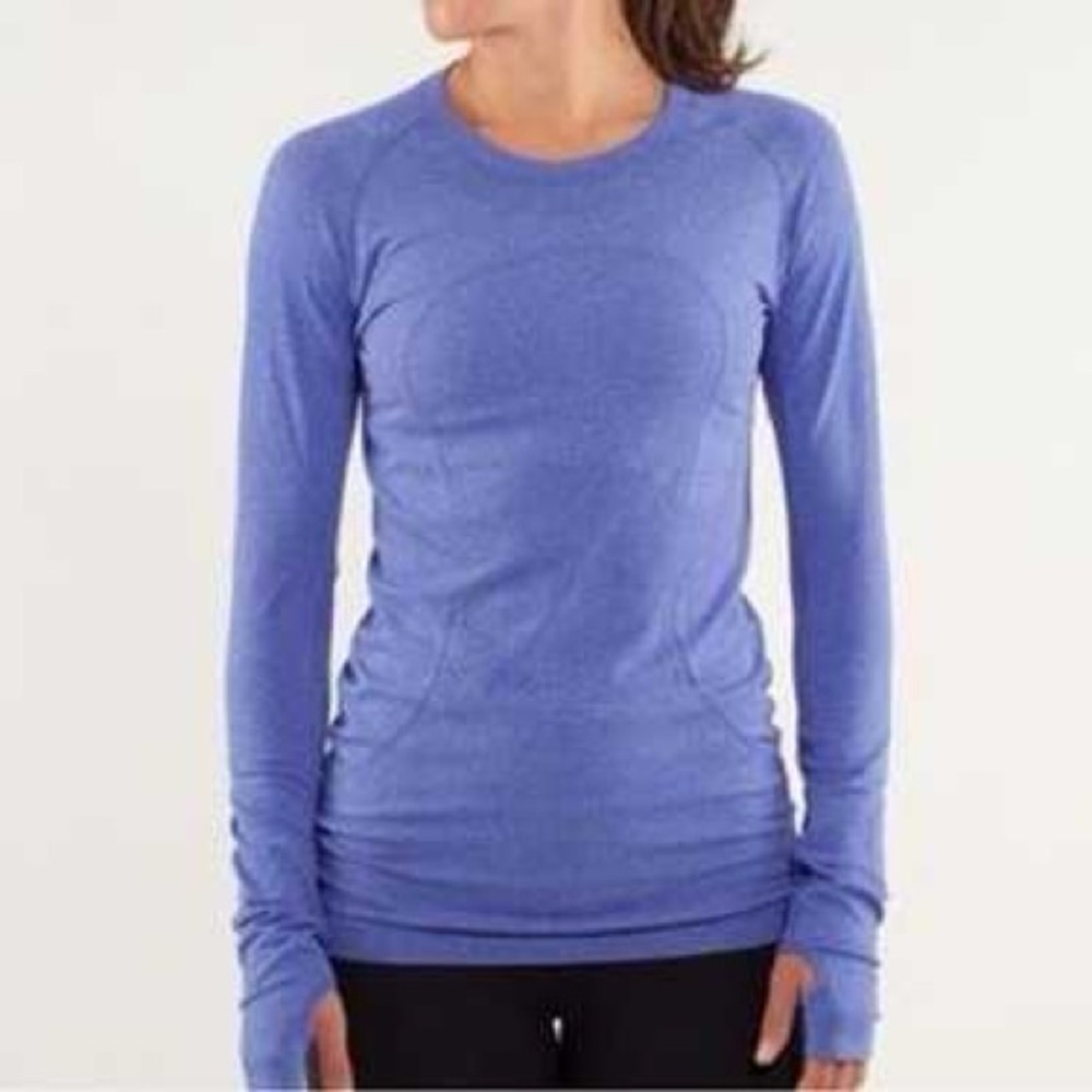 Lululemon Swiftly long sleeve athletic top size 4